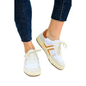 NEW MIMI WHOLESALE women's out and about sneakers in camel